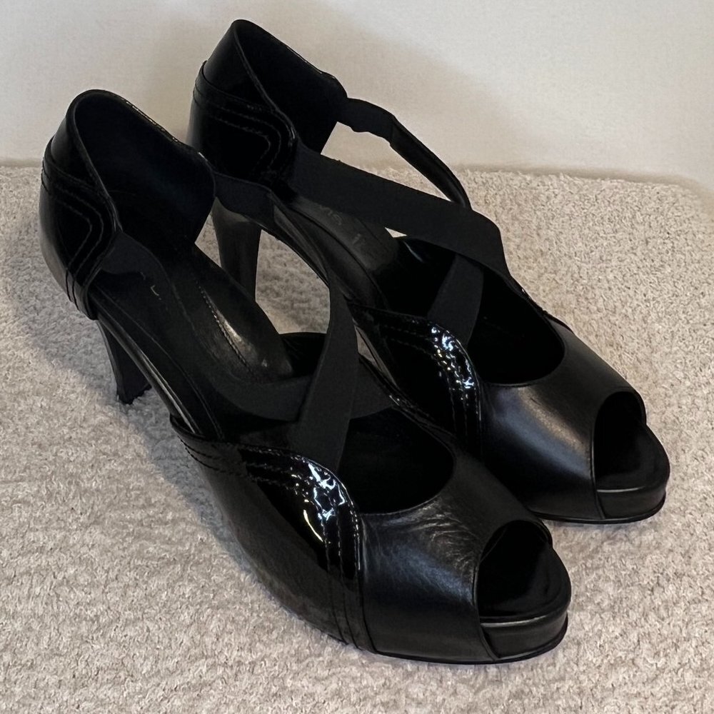 Dana Davis | Peep Toe Pumps - Lucia High-Heel